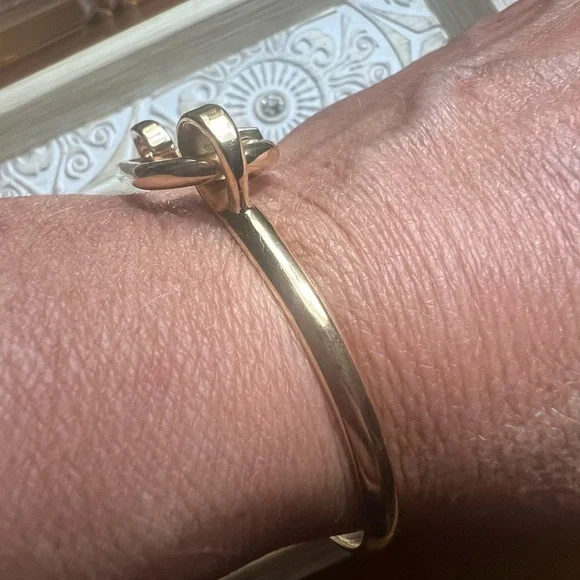 Marla Aaron 14K Yellow Gold Hard Hook Bracelet Cuff Handmade Box EUC! - Picture 11 of 16